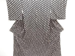 独楽模様小紋着物